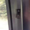 simple hook next to door frame