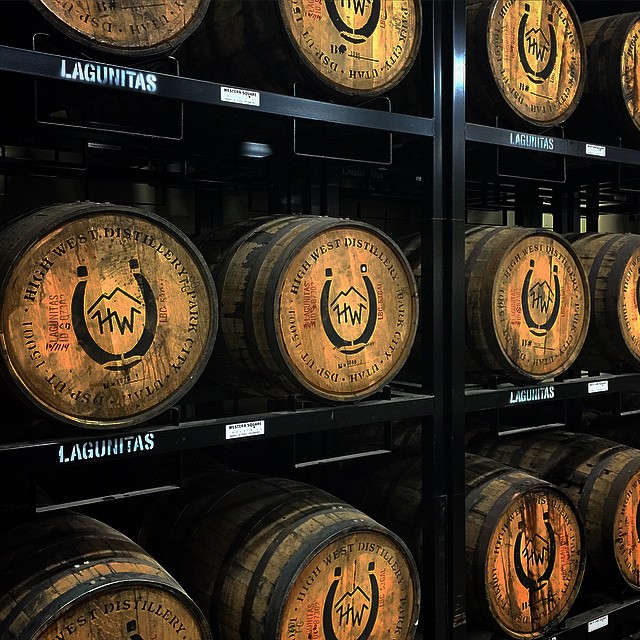 Lagunitas barrel program... Beers coming next year... Plus their new brew Night Time (a black IPA) released this month. Good things @lagunitasbeer